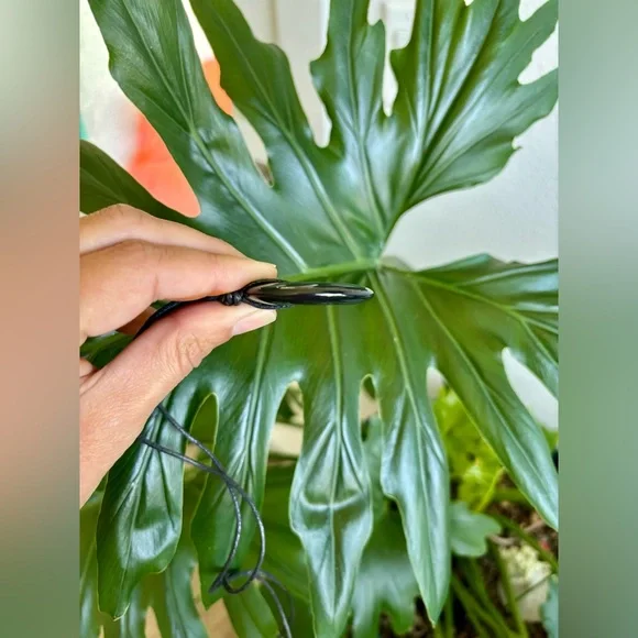 Black Obsidian necklace - Picture 4 of 4